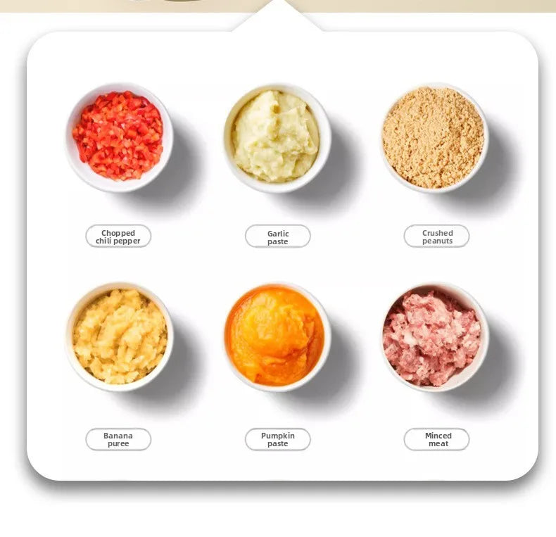 Newest Manual Garlic Chopper Meat Grinder Vegetables