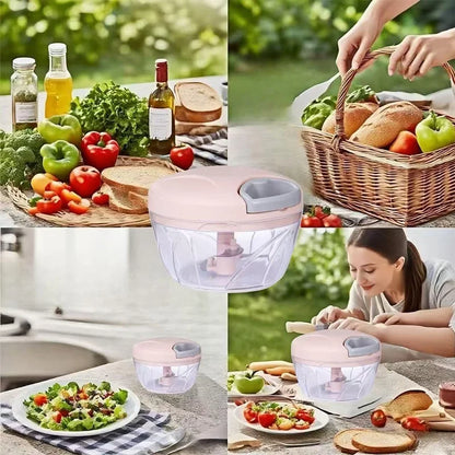 Newest Manual Garlic Chopper Meat Grinder Vegetables