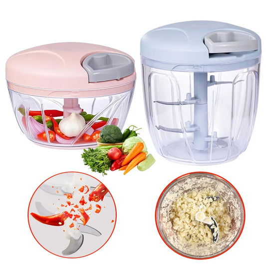 Newest Manual Garlic Chopper Meat Grinder Vegetables