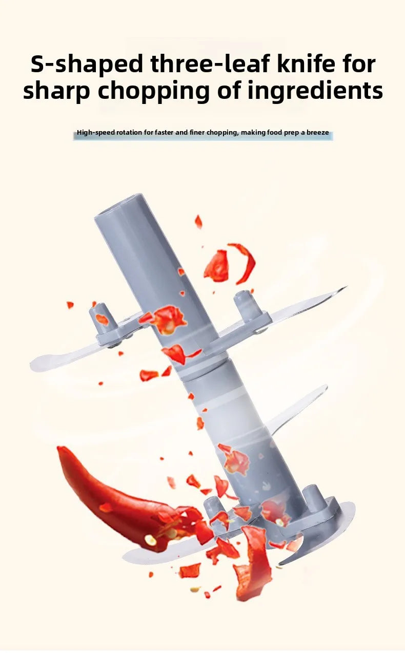 Newest Manual Garlic Chopper Meat Grinder Vegetables